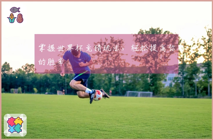 掌握世界杯竞猜玩法，轻松提高你的胜率